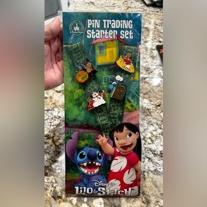 Disney Lilo and Stitch Pin Trading Starter Set
